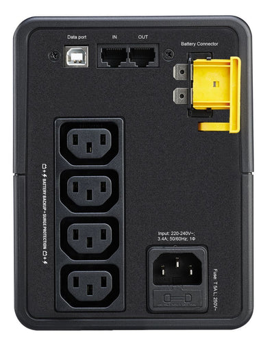 APC BX750MI gruppo di continuità (UPS) A linea interattiva 0,75 kVA 410 W 4 presa(e) AC [BX750MI]