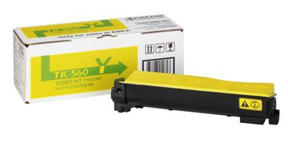 KYOCERA TK-560Y cartuccia toner 1 pz Originale Giallo [1T02HNAEU0]