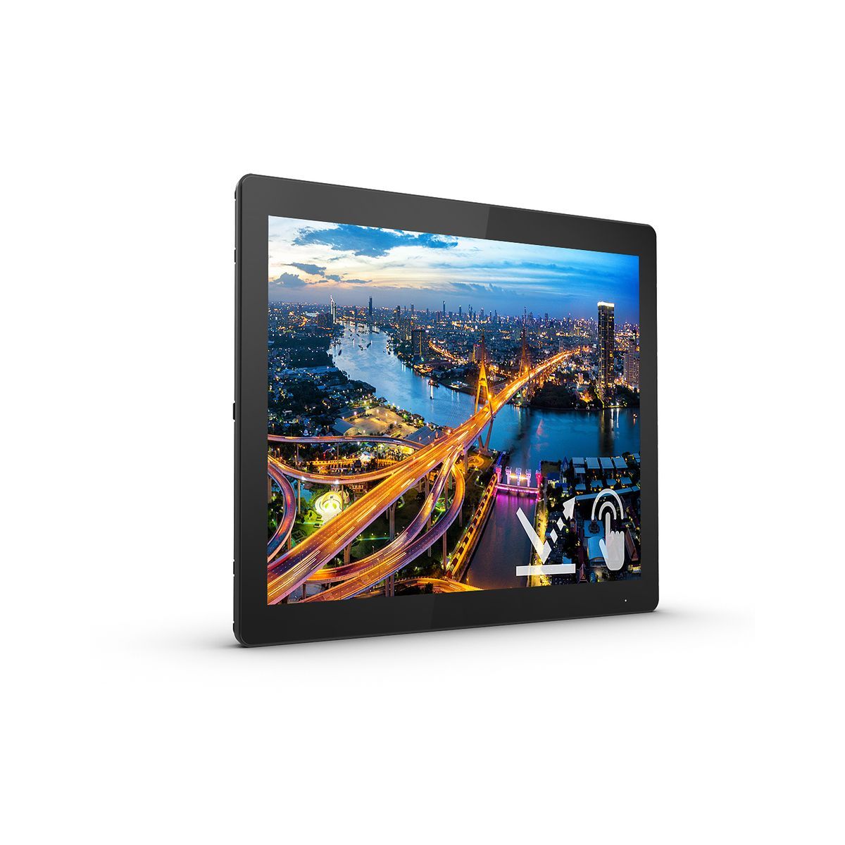 Philips B Line 172B1TFL/00 Monitor PC 43,2 cm (17") 1280 x 1024 Pixel LED Touch screen Nero [172B1TFL/00]