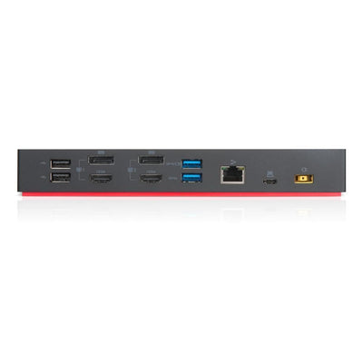 Lenovo 40AF0135IT replicatore di porte e docking station per laptop Cablato USB 3.2 Gen 2 (3.1 Gen 2) Type-C Nero [40AF0135IT]