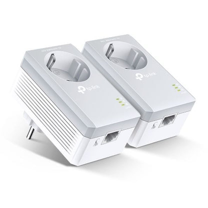 TP-Link TL-PA4010P KIT V5 adattatore di rete PowerLine 600 Mbit/s Collegamento ethernet LAN Bianco 2 pz [TL-PA4010PKIT]