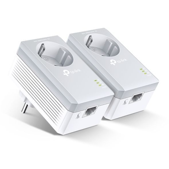 TP-Link TL-PA4010P KIT V5 adattatore di rete PowerLine 600 Mbit/s Collegamento ethernet LAN Bianco 2 pz [TL-PA4010PKIT]