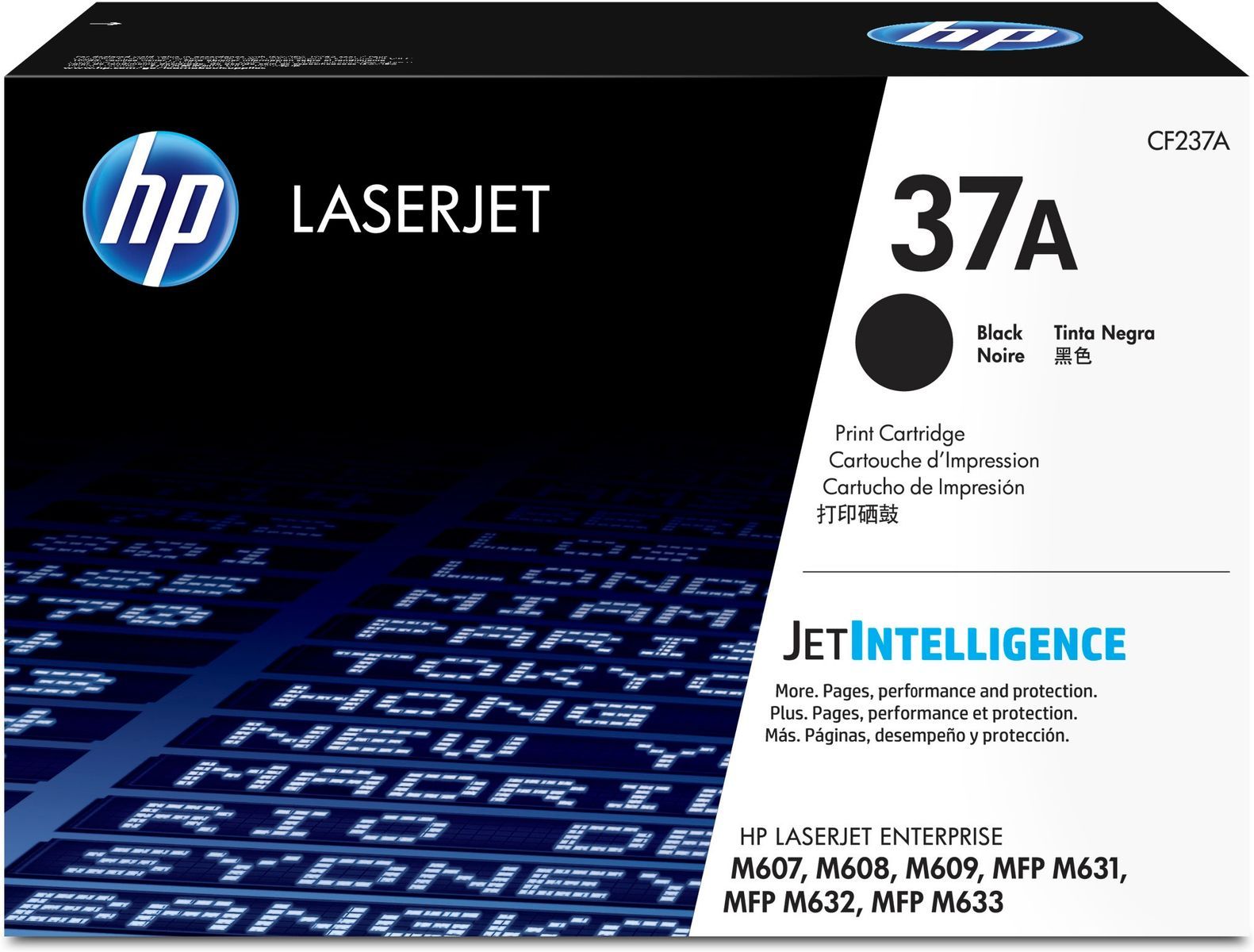 HP Cartuccia toner nero originale LaserJet 37A [CF237A]