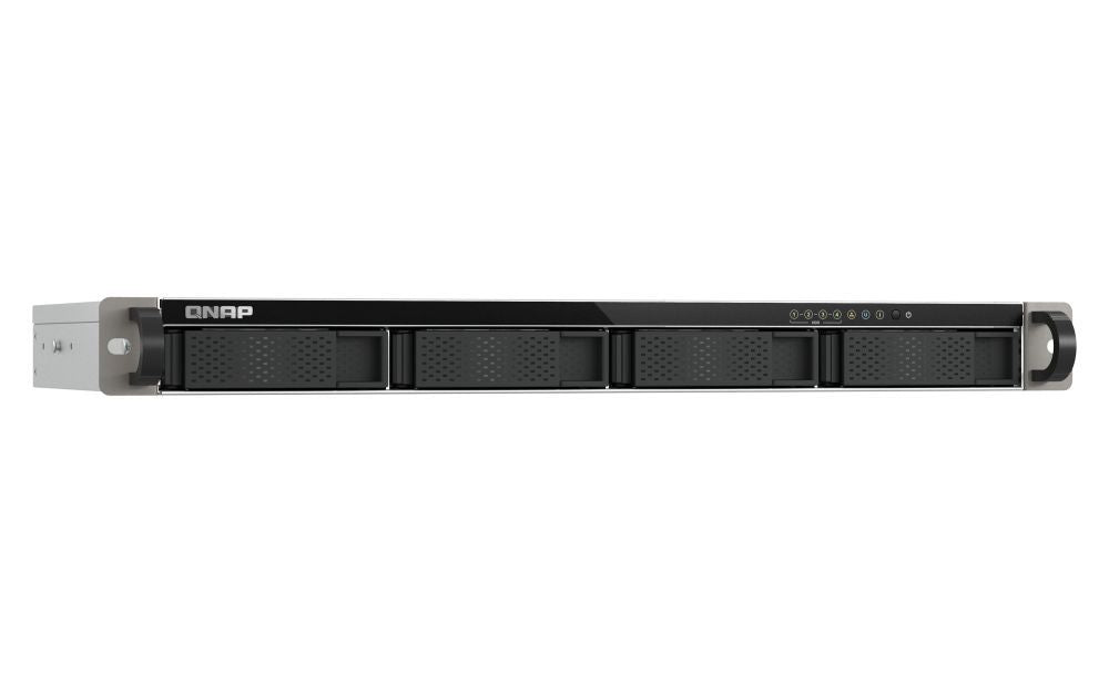 QNAP TS-433eU NAS Rack (1U) Cortex-A Cortex-A55 4 GB 0 TB QNAP Turbo System Nero [TS-433EU]