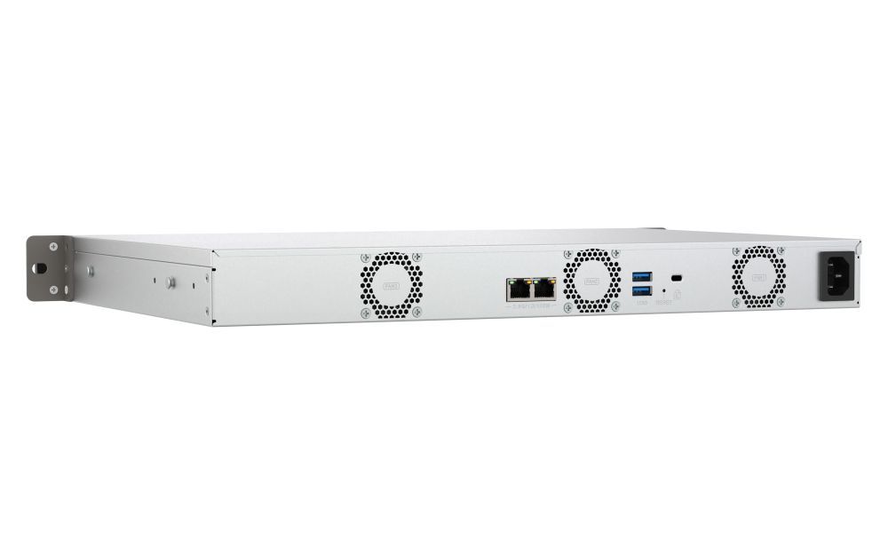QNAP TS-433eU NAS Rack (1U) Cortex-A Cortex-A55 4 GB 0 TB QNAP Turbo System Nero [TS-433EU]