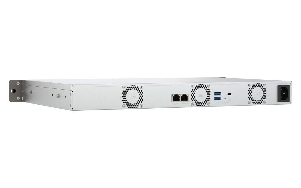 QNAP TS-433eU NAS Rack (1U) Cortex-A Cortex-A55 4 GB 0 TB QNAP Turbo System Nero [TS-433EU]