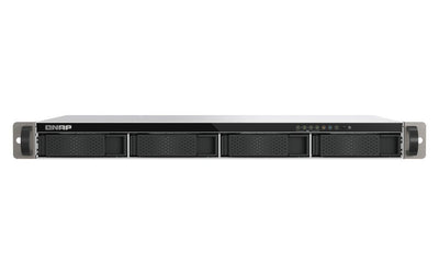 QNAP TS-433eU NAS Rack (1U) Cortex-A Cortex-A55 4 GB 0 TB QNAP Turbo System Nero [TS-433EU]