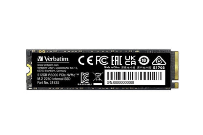 Verbatim Vi5000 M.2 512 GB PCI Express 4.0 3D NAND NVMe [31825]