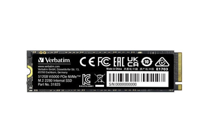 Verbatim Vi5000 M.2 512 GB PCI Express 4.0 3D NAND NVMe [31825]
