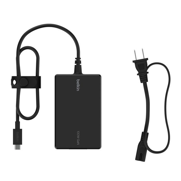 Belkin ALIMENTATORE GAN USB-C PD 100W EU PLUG [INC016GLBK]