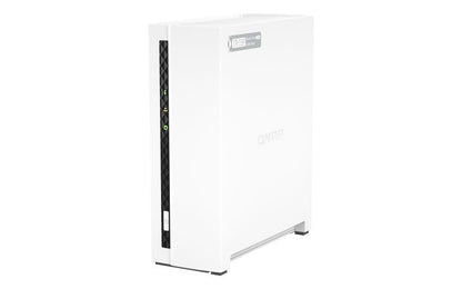 QNAP TS-133 server NAS e di archiviazione Tower Collegamento ethernet LAN Bianco [TS-133]