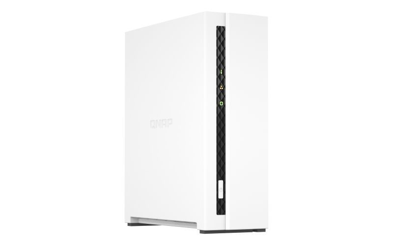 QNAP TS-133 server NAS e di archiviazione Tower Cortex-A55 2 GB DDR4 0 TB QNAP Turbo System Bianco [TS-133]