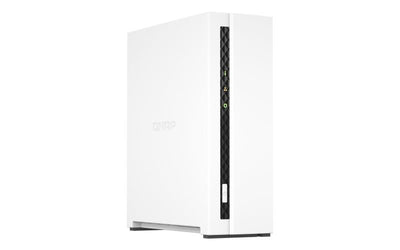 QNAP TS-133 server NAS e di archiviazione Tower Cortex-A55 2 GB DDR4 0 TB QNAP Turbo System Bianco [TS-133]