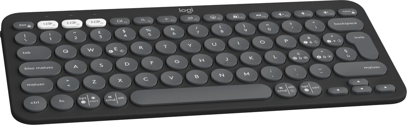 Logitech Pebble Keys 2 K380s tastiera Bluetooth (nero) [920-011819]