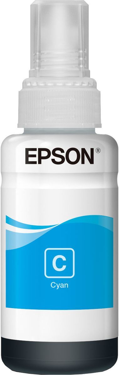 Epson Flacone di inchiostro Ciano 664 EcoTank [C13T664240]