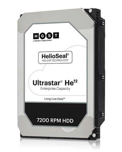 Western Digital Ultrastar He12 disco rigido interno 12 TB 7200 Giri/min 256 MB 3.5" Serial ATA III [0F30146]