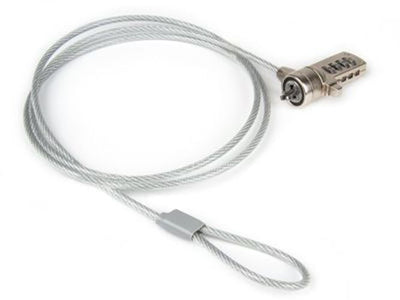 Hamlet XNBLOCK15N cavo di sicurezza Metallico, Bianco 1,5 m [XNBLOCK15N]