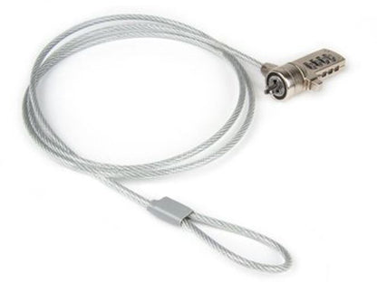 Hamlet XNBLOCK15N cavo di sicurezza Metallico, Bianco 1,5 m [XNBLOCK15N]