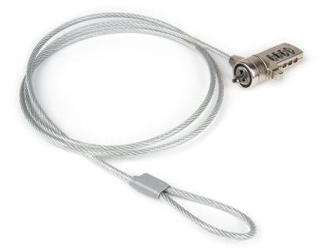 Hamlet XNBLOCK15N cavo di sicurezza Metallico, Bianco 1,5 m [XNBLOCK15N]