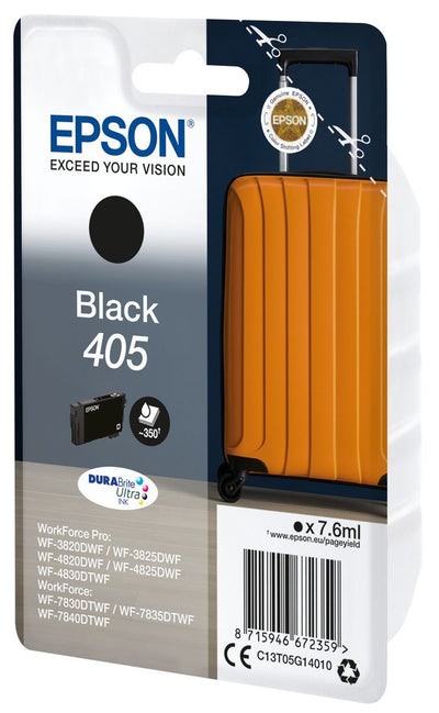 Epson Singlepack Black 405 DURABrite Ultra Ink [C13T05G14010]