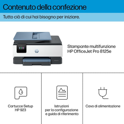 HP OfficeJet Pro Stampante multifunzione 8125e [405U8B#629]