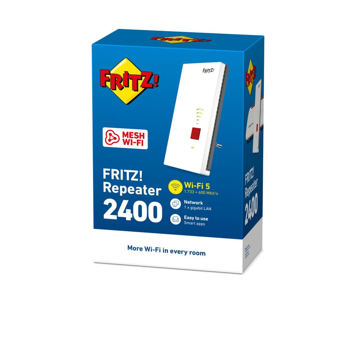 AVM FRITZ!Repeater 2400 2333 Mbit/s Ripetitore di rete Bianco [20002887]
