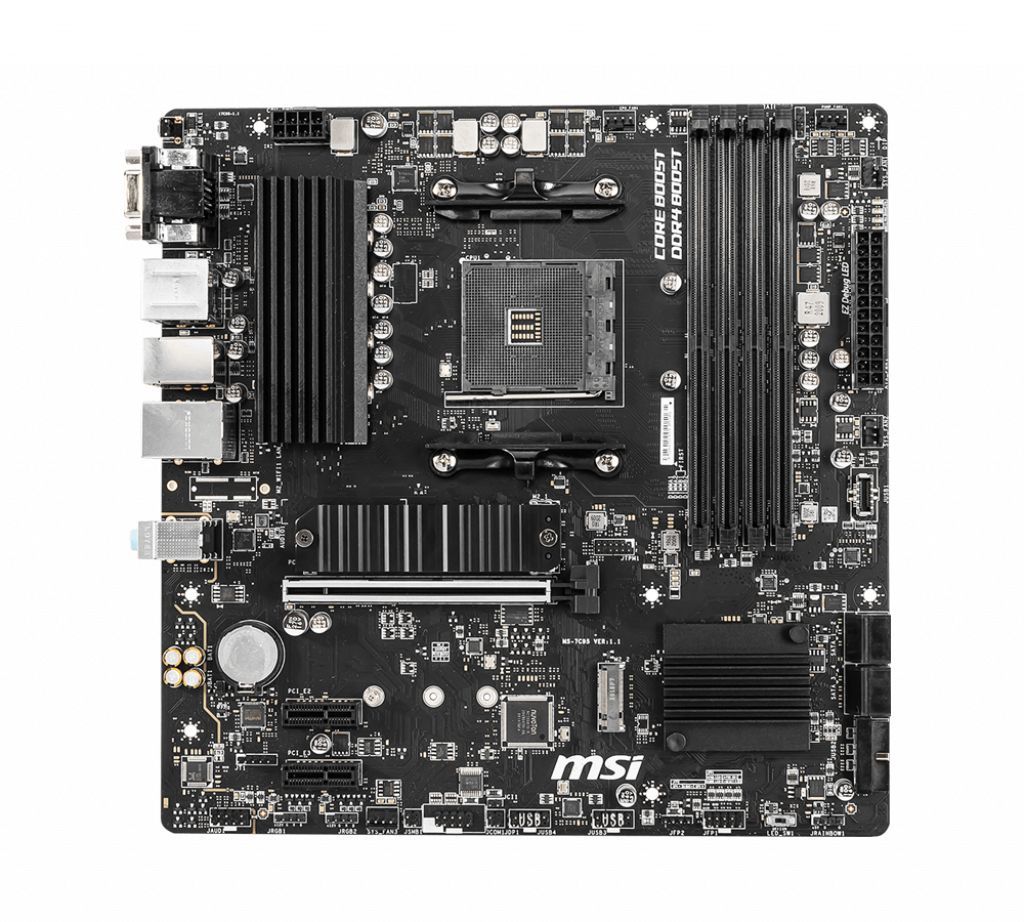 MSI B550M PRO-VDH scheda madre AMD B550 Socket AM4 micro ATX [B550MPRO-VDH]