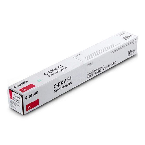 Canon C-EXV51 cartuccia toner Originale Magenta [0486C002]
