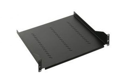 RIPIANO FISSO A SBALZO Prof.380mm Nero 2U [ITR-309097]