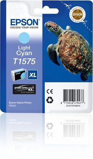 Epson Turtle Cartuccia Ciano chiaro [C13T15754010]