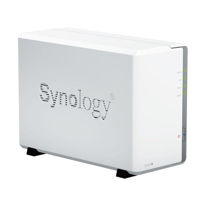 Synology DiskStation DS223J server NAS e di archiviazione Desktop Collegamento ethernet LAN Bianco RTD1619B [DS223J]