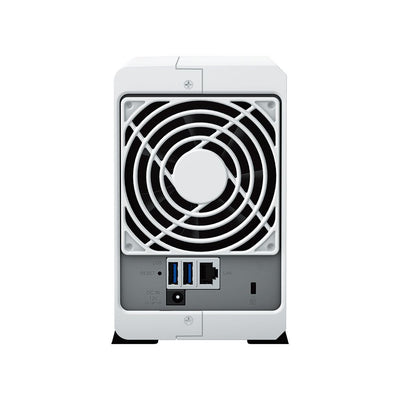 Synology DiskStation DS223J server NAS e di archiviazione Desktop Realtek RTD1619B 1 GB DDR4 0 TB DiskStation Manager Bianco [DS223J]