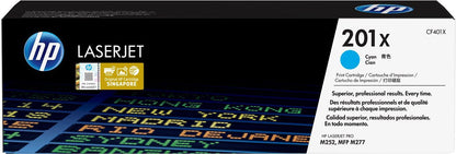 HP Cartuccia Toner originale ciano ad alta capacità LaserJet 201X [CF401X]