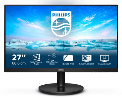 Philips V Line 271V8L/00 LED display 68,6 cm (27") 1920 x 1080 Pixel Full HD Nero [271V8L/00]