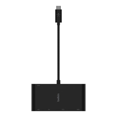 Belkin AVC004BTBK replicatore di porte e docking station per laptop USB 3.2 Gen 1 (3.1 Gen 1) Type-C Nero [AVC004BTBK]