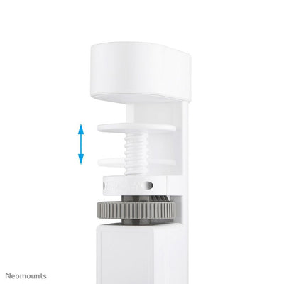 Neomounts DS22-840WH6 Multipresa da tavolo con morsetto e porte USB-C e USB-A - ricarica rapida [DS22-840WH6]