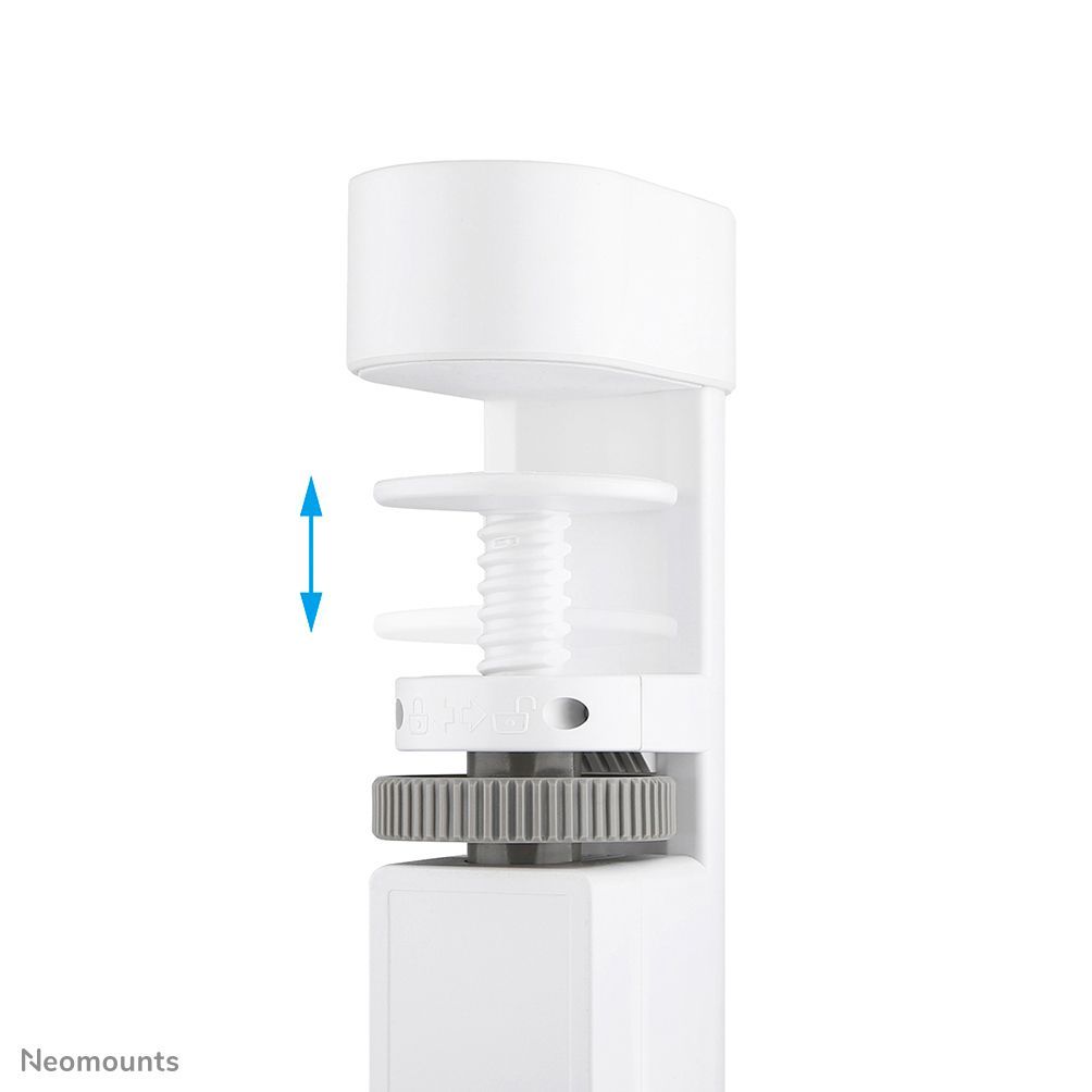 Neomounts DS22-840WH6 Multipresa da tavolo con morsetto e porte USB-C e USB-A - ricarica rapida [DS22-840WH6]