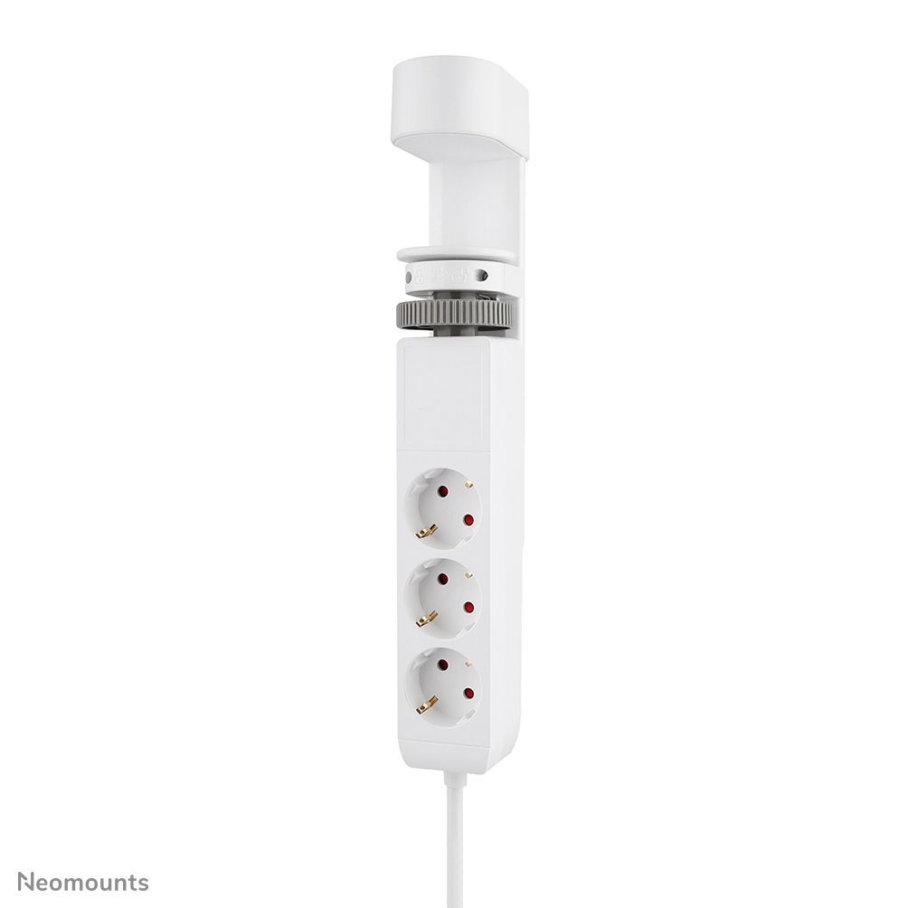 Neomounts DS22-840WH6 Multipresa da tavolo con morsetto e porte USB-C e USB-A - ricarica rapida [DS22-840WH6]