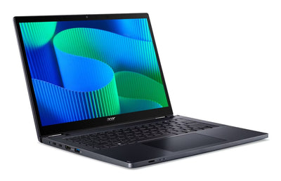Acer TravelMate TMP414RN-54-TCO-78G9 Intel Core Ultra 7 155U Ibrido (2 in 1) 35,6 cm (14") Touch screen WUXGA 32 GB DDR5-SDRAM 1 TB SSD Wi-Fi 6 (802.11ax) Windows 11 Pro Italiano Blu [NX.B7WET.001]