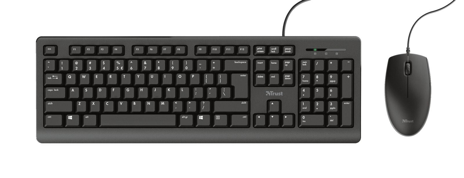 Trust Primo Keyboard & Mouse Set [23971]