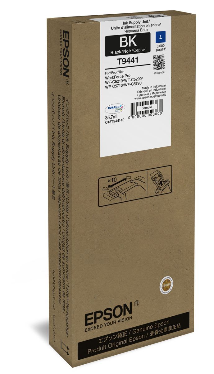 Epson WF-C52xx / WF-C57xx Series Ink Pack L Black [C13T944140]