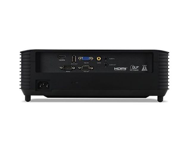 Acer Essential X1128H videoproiettore Proiettore a raggio standard 4500 ANSI lumen DLP SVGA (800x600) Compatibilità 3D Nero [MR.JTG11.001]