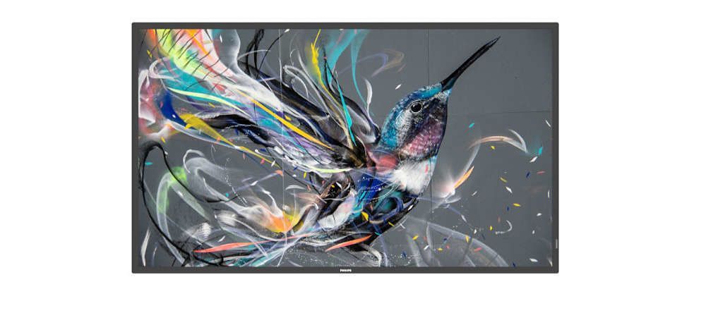 Philips Signage Solutions Q-Line Pannello piatto per segnaletica digitale 139,7 cm (55") IPS 400 cd/m 4K Ultra HD Nero [55BDL3511Q/00]