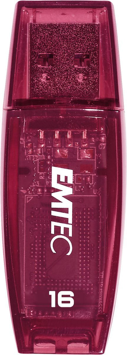 Emtec C410 unità flash USB 16 GB USB tipo A 2.0 Rosso [ECMMD16GC410]
