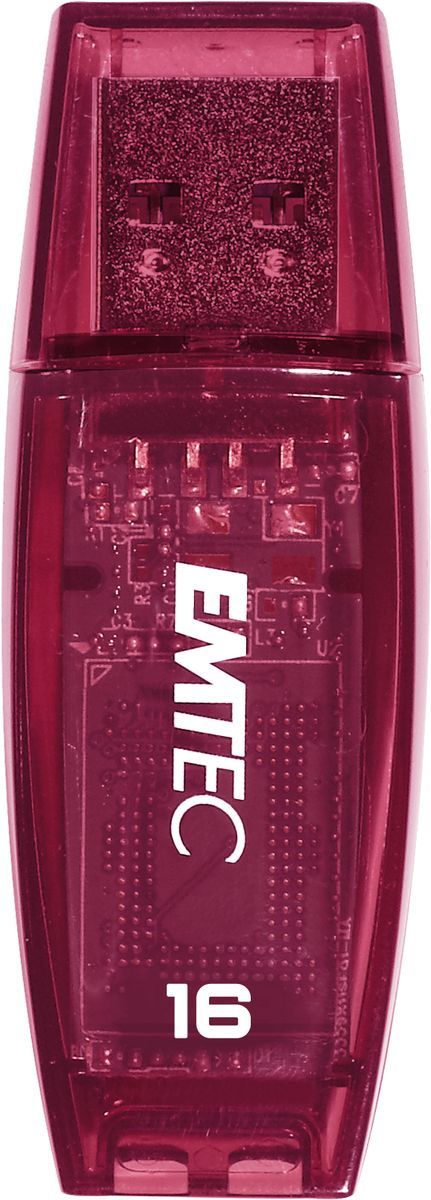 Emtec C410 unità flash USB 16 GB USB tipo A 2.0 Rosso [ECMMD16GC410]