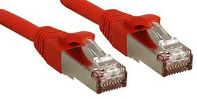 Lindy Cat.6 SSTP / S/FTP PIMF Premium 5.0m cavo di rete Rosso 5 m [LINDY45625]
