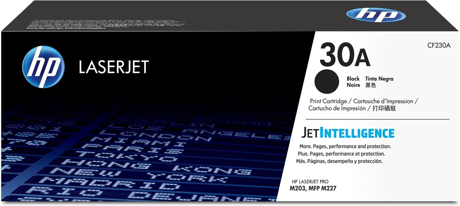 HP Cartuccia toner nero originale LaserJet 30A [CF230A]
