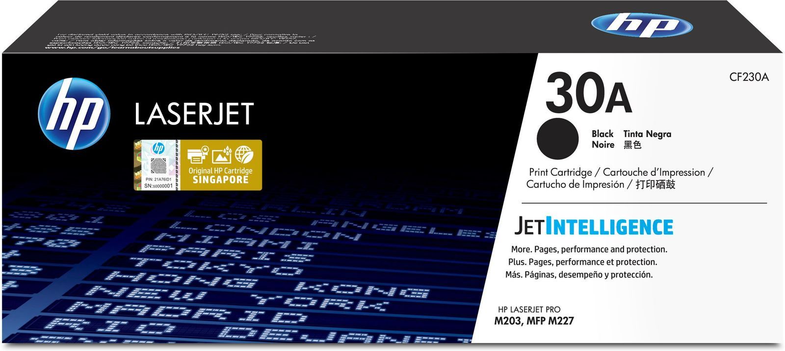 HP Cartuccia toner nero originale LaserJet 30A [CF230A] - ITPartners