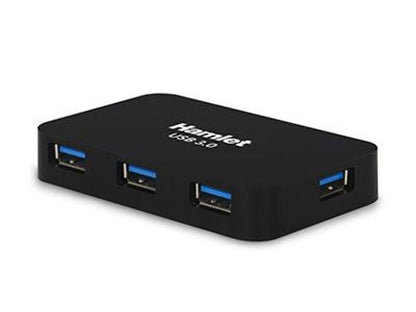 Hamlet Hub usb 3.0 a 4 porte 5 Gbps [XHUB430BK]