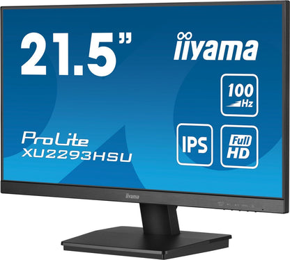 iiyama ProLite XU2293HSU-B7 Monitor PC 54,6 cm (21.5") 1920 x 1080 Pixel Full HD LED Nero [XU2293HSU-B7]